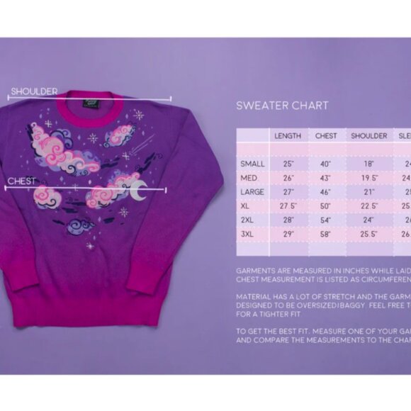 Morningwitch Morning Witch Sakura Cherry Blossom Sweater - Picture 9 of 9